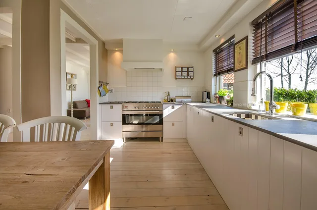 Residential living space illustrating home cleaning services